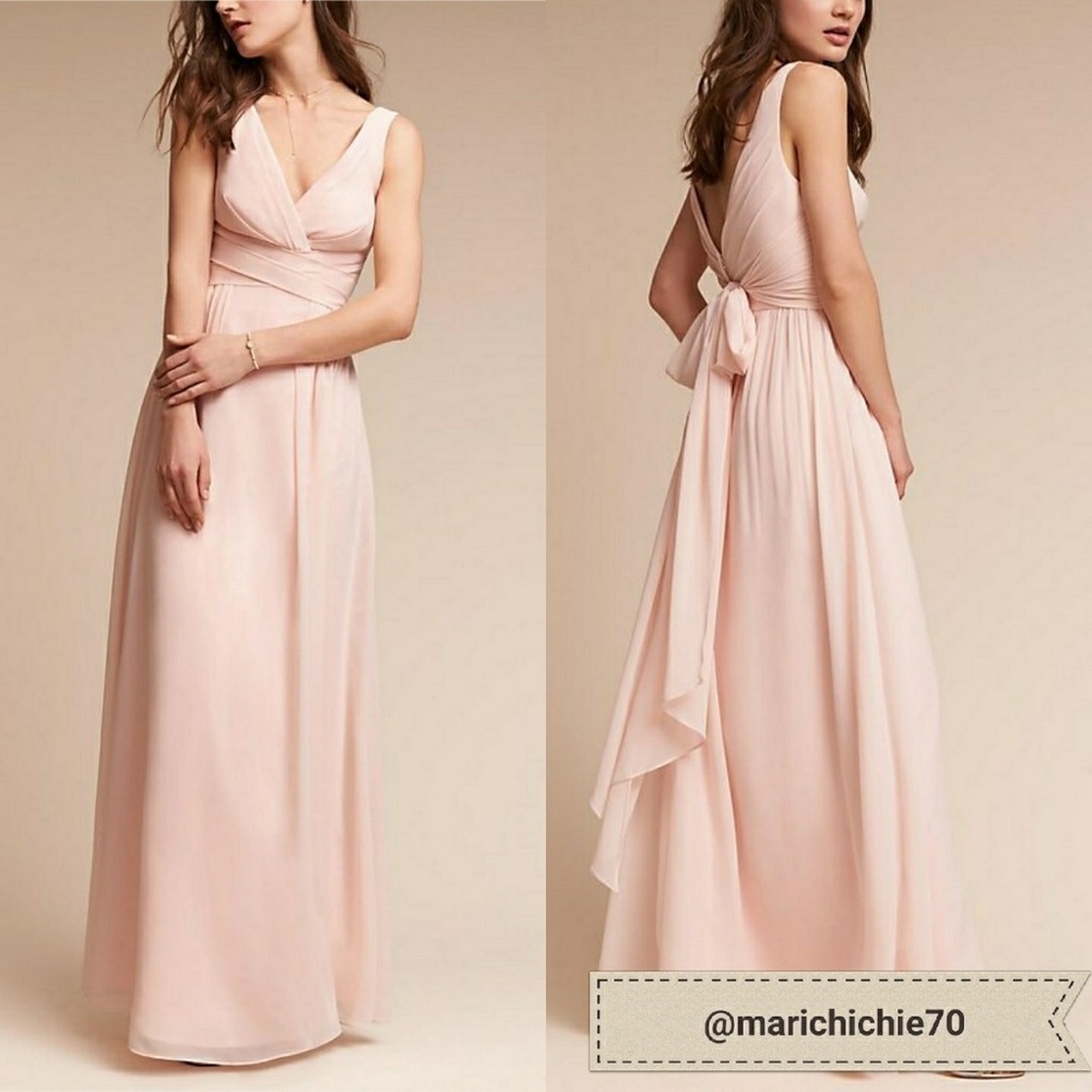 BHLDN NWT Pink Bridesmaid Gown